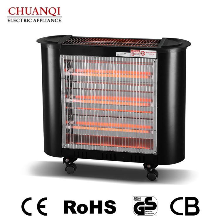 Gizli açarlı 2000W 4 Boru Kvars Qızdırıcısını İdeal Qış İstilik Həllinə nə çevirir?