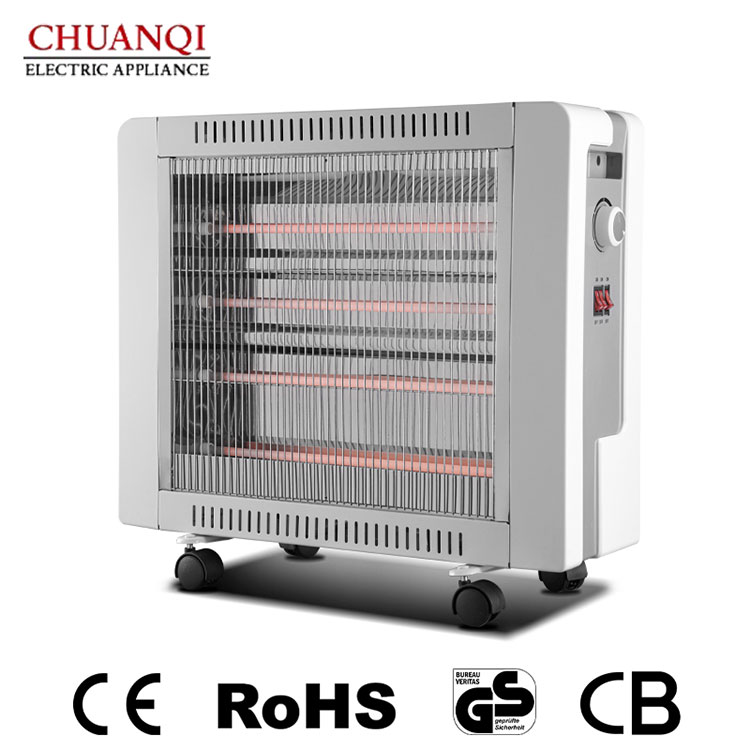 Niyə təkərli 2400W 5 borulu kvars qızdırıcısı müasir evlər üçün ideal istilik həllidir?